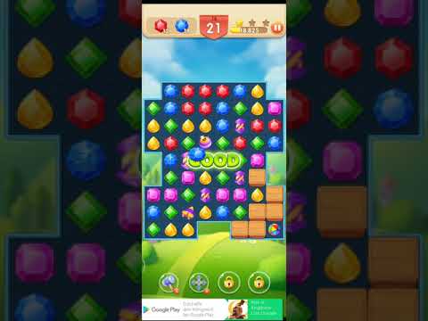 Jewel Hunter 💎 🏰 Level 18 ⭐⭐⭐ 2021 - Match 3 Puzzle no Booster 👑 Android Gameplay ✅