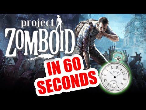 Project Zomboid in 60 Seconds