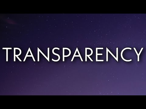 2 Chainz, Lil Wayne, USHER - Transparency (Lyrics)