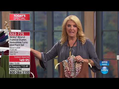 HSN | Slinky Brand Fashions 08.12.2017 - 01 AM