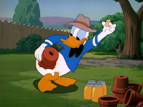 Thumbnail of the video: Donald Duck - "Honey Harvester" (1949)