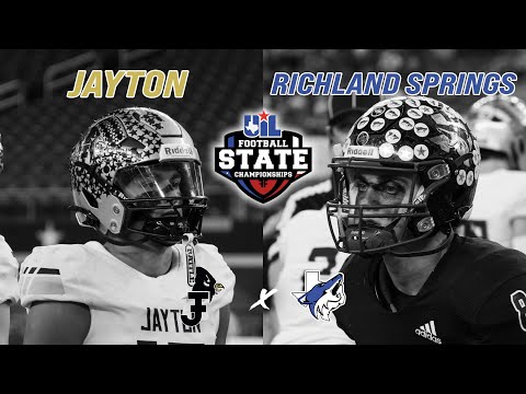 #1 Jayton vs #3 Richland Springs 1A DII 6-MAN TEXAS HIGH SCHOOL FOOTBALL STATE CHAMPIONSHIP #txhsfb
