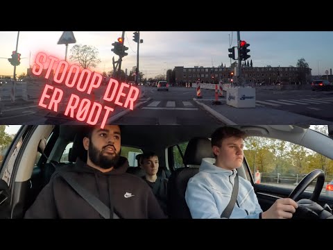 Generalprøve i Søborg med Alex - Køreprøve rute