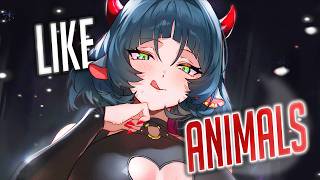 Download lagu Nightcore - Animals (Female Version) (Lyrics) mp3 Download lagu Nightcore - Animals (Female Version) (Lyrics) mp3