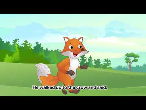 The Foolish Crow  story  Folly of the Crow: A Tale with Navjeet Vidyalaya  for nursery lkg and ukg