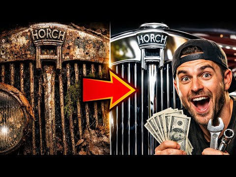 Thumbnail for Grandpa's Forgotten Car: $400 1938 Horch 853A Resurrection (Full Restoration) by Horch