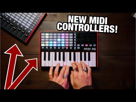 new AKAI Ableton MIDI Controllers | APC Mini & APC Key 25