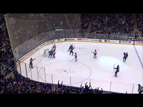 Franson Goal - Capitals 0 vs Leafs 2 - Nov 29th 2014 (HD)