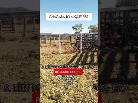10 Alqueires em São Luis de Montes Belos Goiás | whatsapp 62 99373-6407