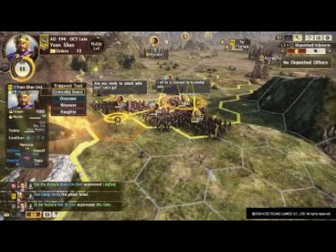 Romance of the Three Kingdoms 14: Yan Liang launches suprise attack