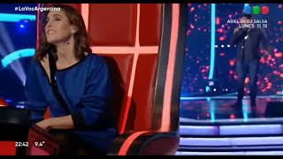 Elias Muñoz canta~ coleccionistas de canciones de Camila~ en la voz audiciones 2022