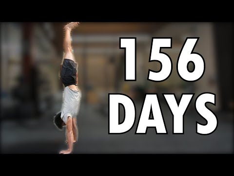 This Average Guy Learns the Handstand in 156 days