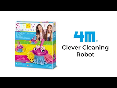 Видео обзор STEAM-набір «Розумний робот-прибиральник» 00-04908, 4M