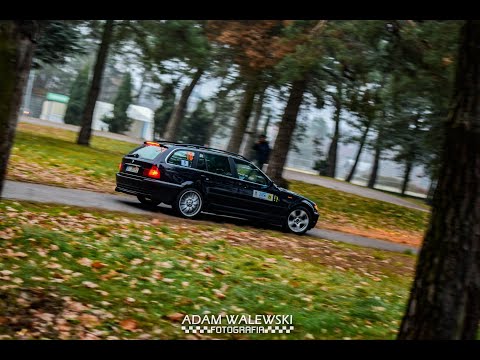 30 Rajd Niepodległości Gołek Sławiński e46 325i Touring PS8 Miasteczko Ruchu Drogowego VI Runda SMB