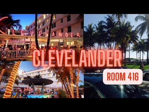 CLEVELANDER BALCONY Hotel Review-Room 416- #southbeach #clevelander #oceandrive #miami