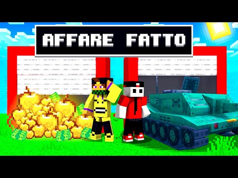 HO GIOCATO AD AFFARE FATTO SU MINECRAFT *Aste Garage Ricche*