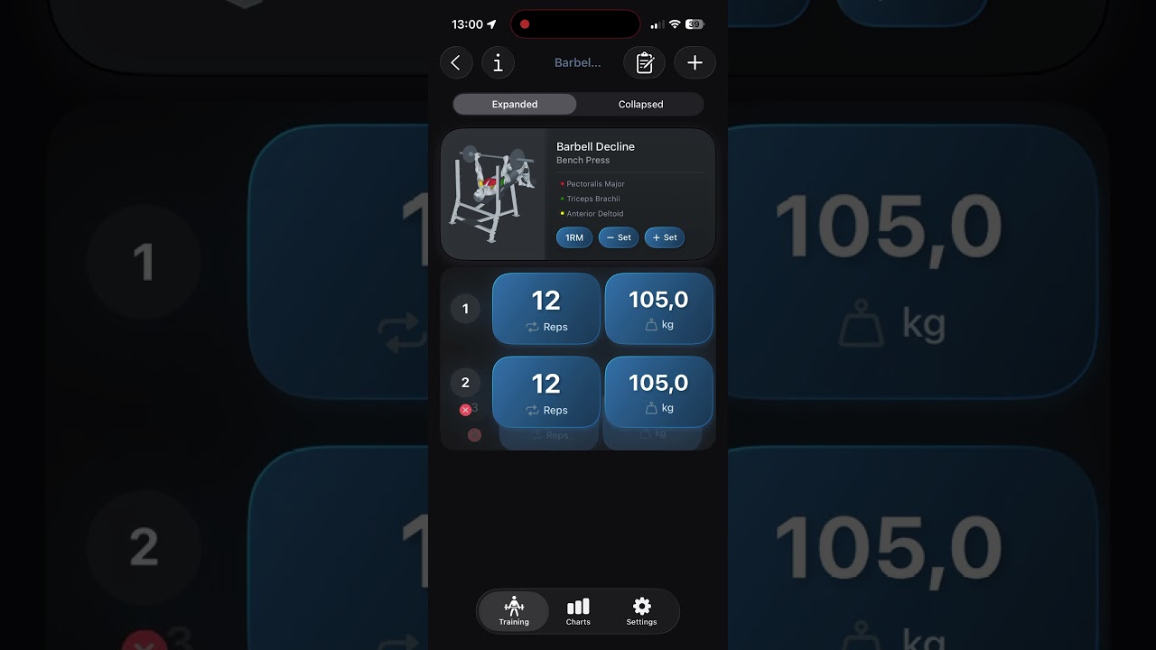 VigiGym – Workout Tracker demo video