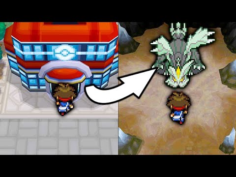 Pokemon Schwarz/Weiß 2 aber jede Tür führt zu einem zufälligen Ort