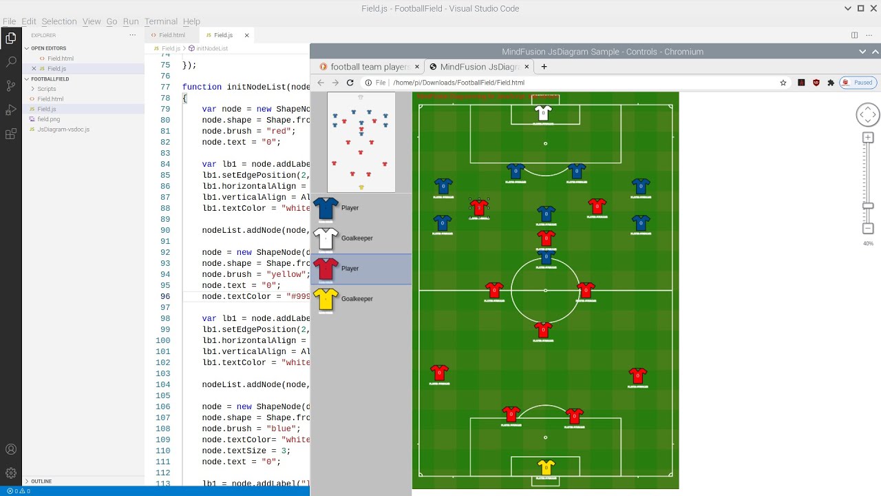 MindFusion.Diagramming demo video