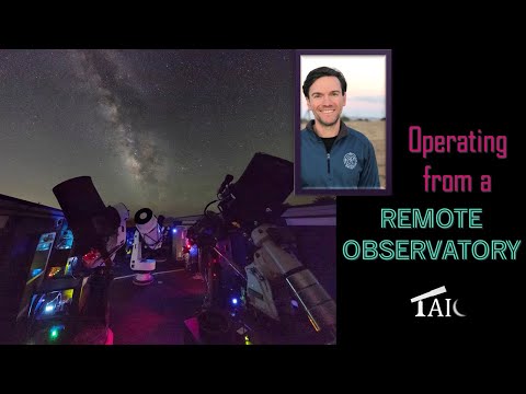 07/08/2022 | Bryan Cogdell: Operando a partir de um observatório remoto
