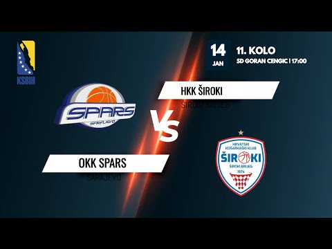 OKK Spars vs HKK Široki - 11. kolo - KSBIH - 2022/2023
