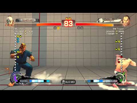 DMG iPeru (Fuerte) vs BM Trajan (Dan) SSF4 AE 2012