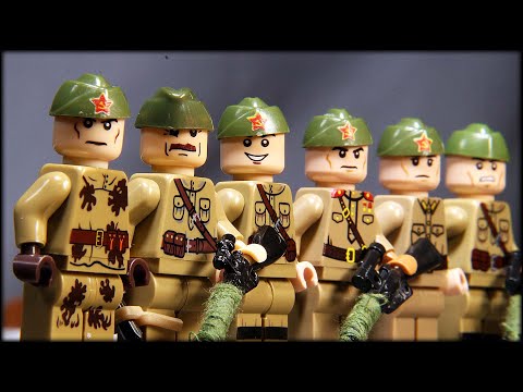Lego Мультфильм СТАЛИНГРАД / stop motion film