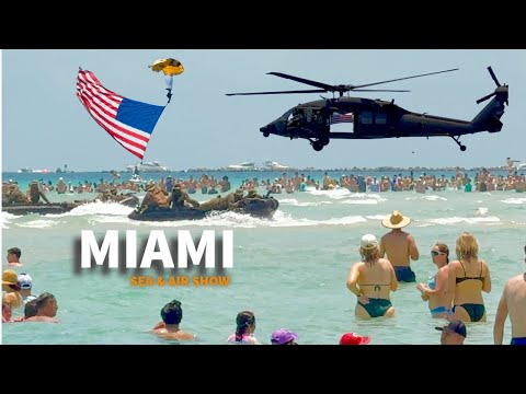 Epic HYUNDAI Air & Sea Show 2025 Action in MIAMI BEACH!