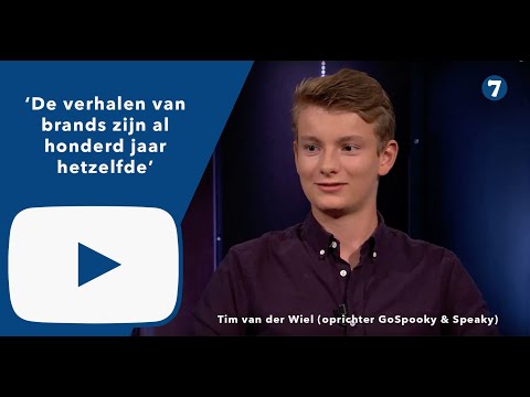 Tim van der Wiel — Tim van der Wiel (oprichter GoSpooky & Speaky): 'De verhalen