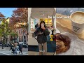 nyc vlog | cafe hopping, autumn, shopping in soho, central park walks, thrift stores, crocheting