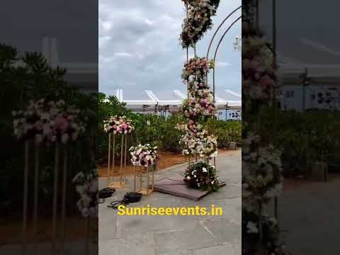 Amazing😳😱🤩Wedding Entrance #wedding #decor #weddingplanner #flowers #amazing #sangeet #decor