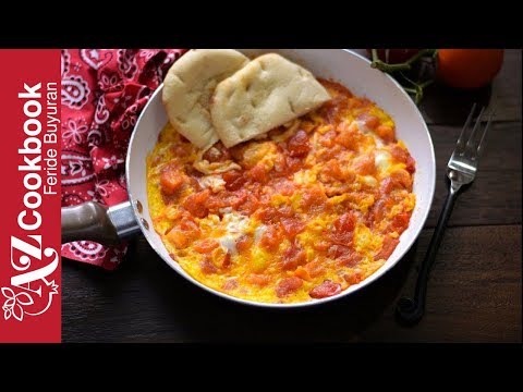 Azerbaijani Style Eggs with Tomatoes | Pomidor Çığırtması (Pomidor-Yumurta) | Яичница с Помидорами
