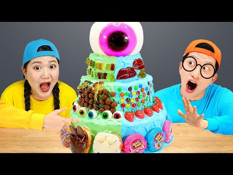 Cake Decorating ideas 케이크 챌린지 Challenge by HUBABI