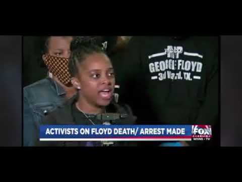 Tamika Mallory speaks truth to power during press conference surrounding the murder of George Floyd