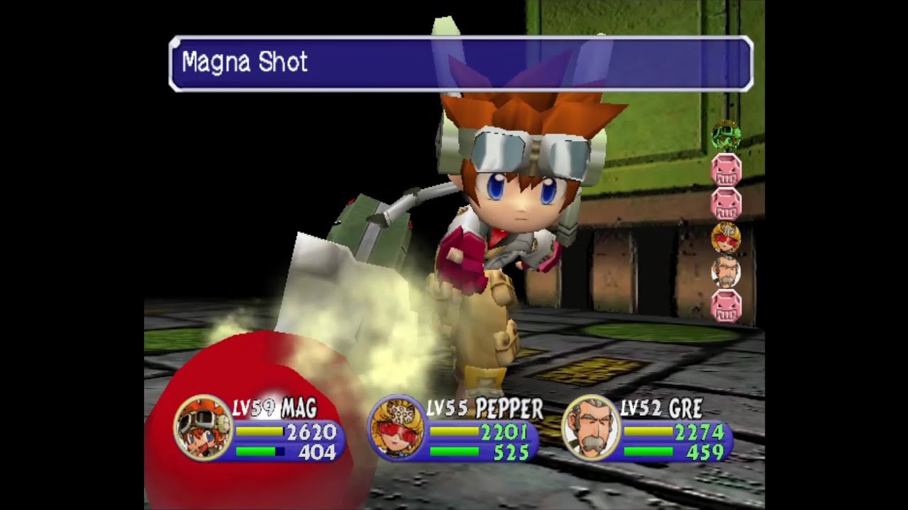 Evolution Worlds: Mag Launcher's Special Attacks