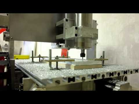 Раскрой алюминия на cnc3040al2