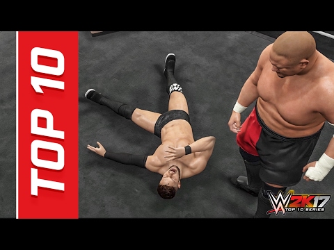 Samoa Joe Top 10 Moves in WWE 2K17