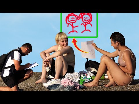 🔥ARTIST WITHOUT TALENT Paint stranger people✍️ - 😂AWESOME REACTIONS😂