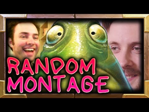 Random Hearthstone Montage | Salty Lucky Funny Hearthstone Moments