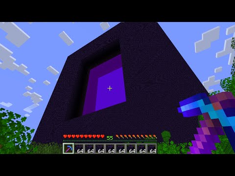 I Built Minecraft's Largest Nether Portal
