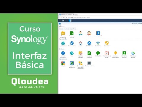 2. Conoce la interfaz básica de DSM