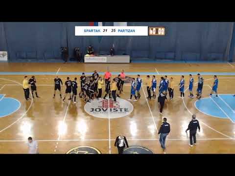 ARKUS liga 8. kolo / RK Spartak Vojput - RK Partizan / 02.11.2019.