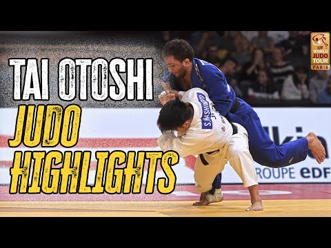 Tai Otoshi Judo Highlights Body Drop