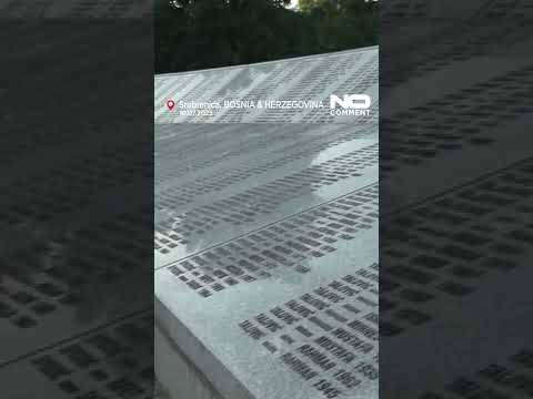 Graves prepared for Srebrenica victims 30 years after massacre #shorts #nocomment #srebrenica