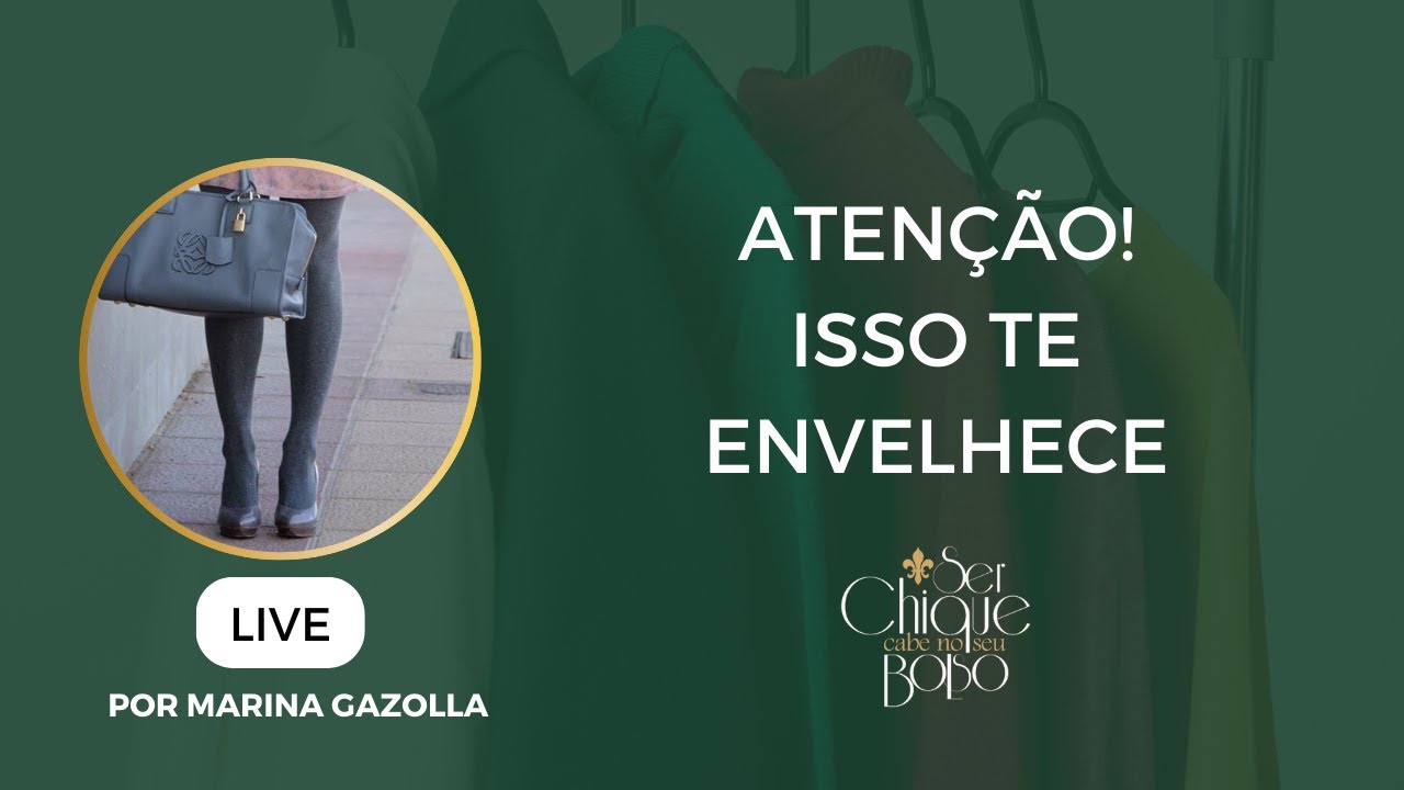 Alerta! Roupas que envelhecem sua aparência