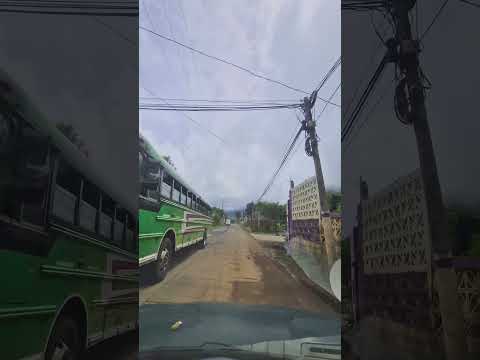 Entrando a la Ciudad de Santiago de Maria en Usulutan El Salvador #elsalvadorengrande #usulutan