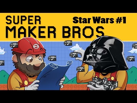 Super Mario Maker | Star Wars Ep. 1 | Super Beard Bros.