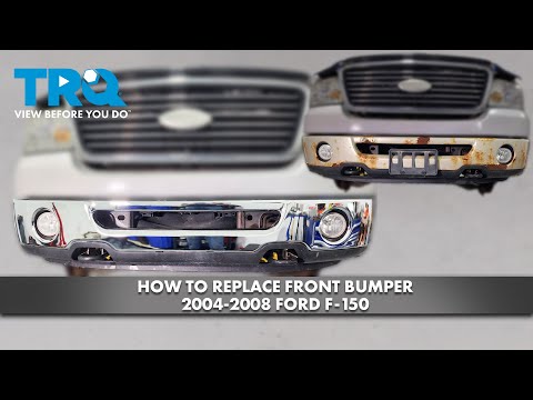 How to Replace Front Bumper 2004-2008 Ford F-150