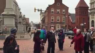 preview picture of video 'Bells Across The Land 2015, Penn Square, Lancaster'