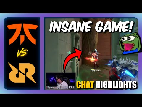 CHAT REACTS to FNC vs RRQ - VALORANT HIGHLIGHTS | VCT MASTERS TORONTO 2025